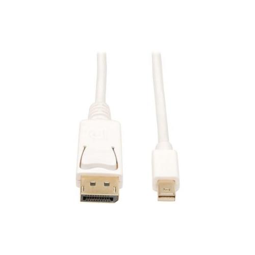 Tripp Lite 10ft Mini DisplayPort to DisplayPort Adapter Converter Cable mDP to DP 4K x 2K @ 30Hz M/M