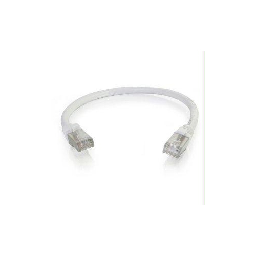 C2G 7ft Cat6 Snagless Shielded Network Patch Cable - White