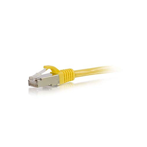 C2g 7ft Cat6 Snagless Shielded Ethernet Network Patch Cable - Yellow