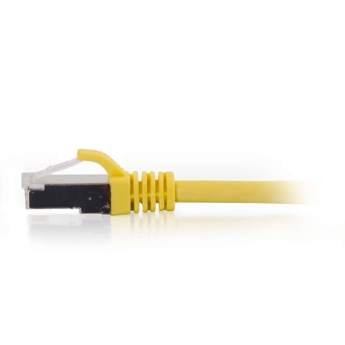 C2g 7ft Cat6 Snagless Shielded Ethernet Network Patch Cable - Yellow