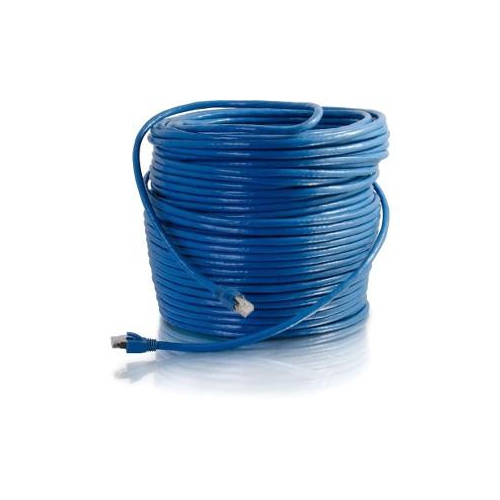 CABLES TO GO  C2G 75Ft Cat6 Snagless Solid Shielded Ethernet Network Patch Cable - In Blue