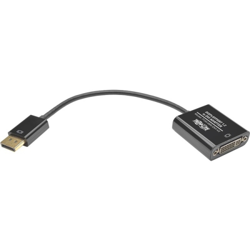 Tripp Lite 6in DisplayPort to DVI Adapter Active Converter M/F DPort 1.2 6"