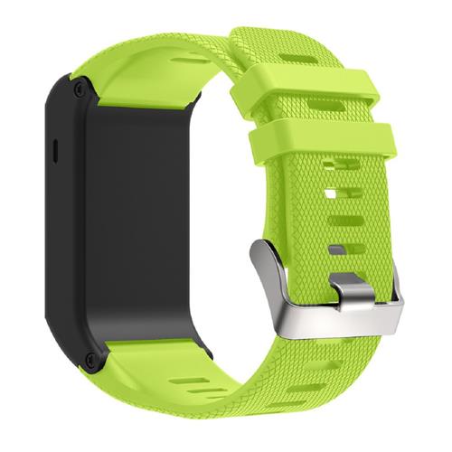 StrapsCo Silcone Band Strap for Garmin Vivoactive H in Green