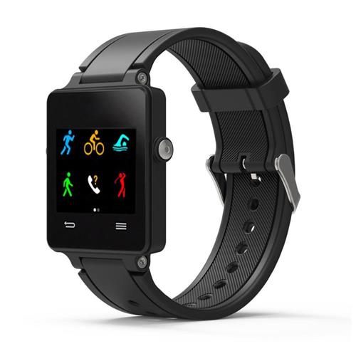 STRAPSCO  Silcone Band Strap for Garmin Vivoactive In In Black