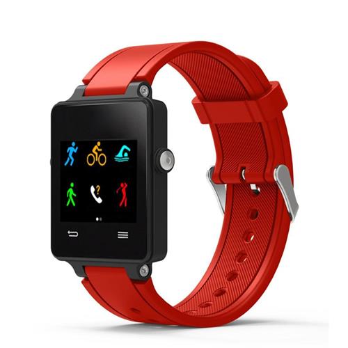 STRAPSCO  Silcone Band Strap for Garmin Vivoactive In In Red