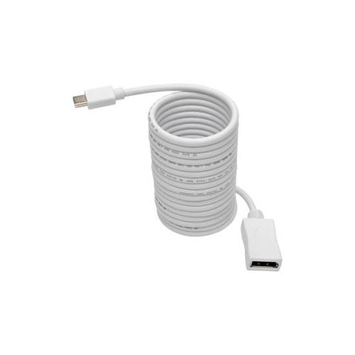 Tripp Lite 10ft Mini DisplayPort to DisplayPort Adapter Cable 4K x 2K M/F, MDP to DP 10'