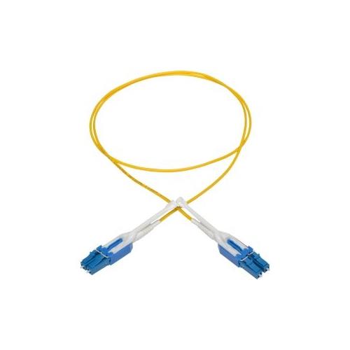 Tripp Lite 1M Duplex SMF Singlemode 8.3/125 Uniboot Fiber Optic Patch Cable LC/LC 3'
