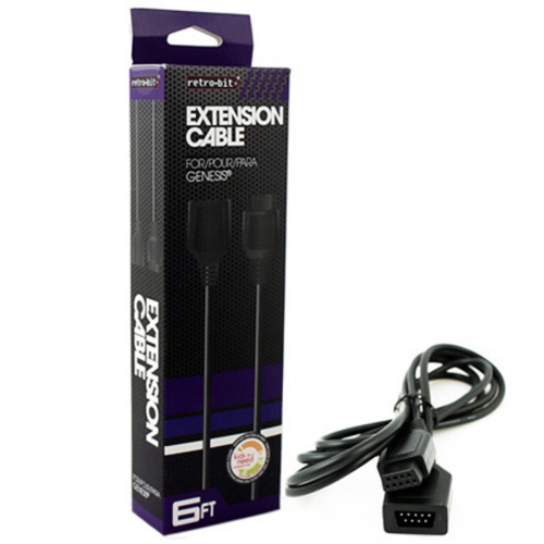 Retro-Bit 6 Feet Extension Cable For Sega Genesis System