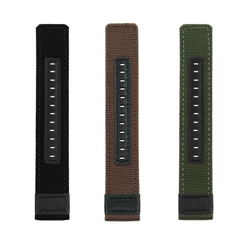 StrapsCo Canvas Band Strap for Suunto Core w/ Matte Black Buckle in Tan