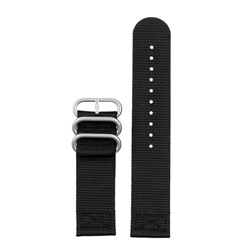 StrapsCo Nylon Band Strap for Suunto Core in Black