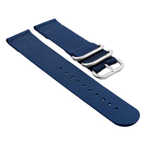 StrapsCo Nylon Band Strap for Suunto Core in Blue
