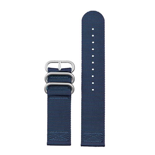 StrapsCo Nylon Band Strap for Suunto Core in Blue