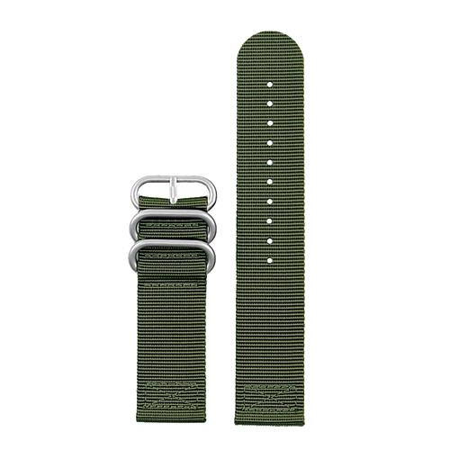 StrapsCo Nylon Band Strap for Suunto Core in Green