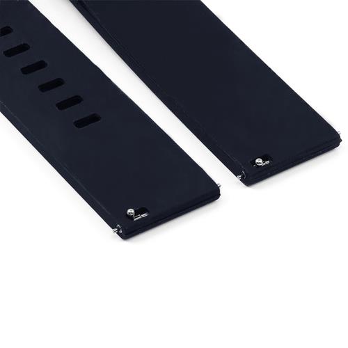 StrapsCo Silicone Rubber 20mm Quick Release Watch Strap Band for Huawei in Blue