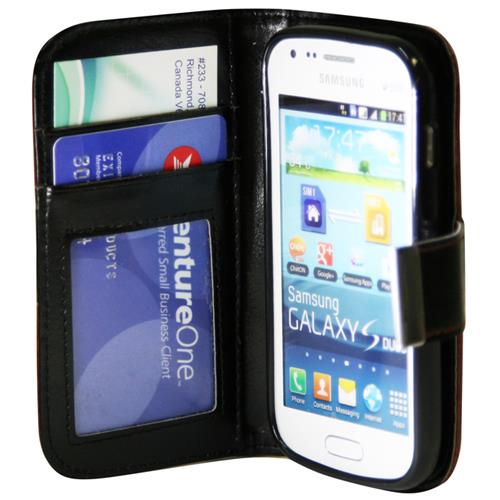 Exian Fitted Soft Shell Case for Samsung Galaxy Ace - Brown
