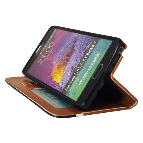 Étui souple ajusté d’Exian pour Galaxy Note 4 de Samsung - Noir