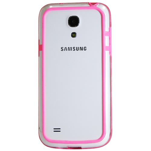 Étui souple ajusté d’Exian pour Galaxy S4 Mini de Samsung - Rose