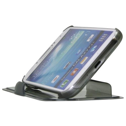 Exian Fitted Soft Shell Case for Samsung Galaxy S4 - Grey