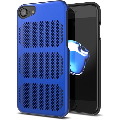 IOM Extreme GT Case for iPhone 8 7 6 6s Exotic Blue Black Trim