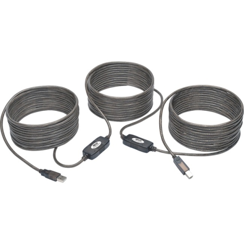 Tripp Lite USB 2.0 Hi-Speed A/B Active Repeater Cable, 50 ft