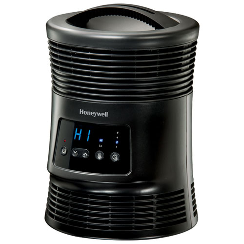 Honeywell Mini Tower Digital Heater - Black