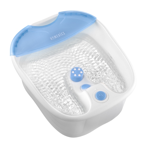 Homedics FB-65 Deep Soak Foot Spa with Heat Massage Rollers and Extra Deep Tub