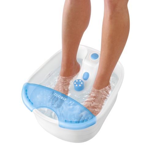 Homedics FB-65 Deep Soak Foot Spa with Heat Massage Rollers and Extra Deep Tub