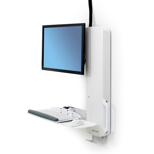 Ergotron StyleView Sit-Stand Vertical Lift, High Traffic Area
