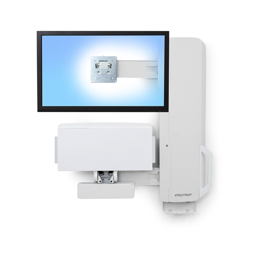 Ergotron StyleView Sit-Stand Vertical Lift, High Traffic Area