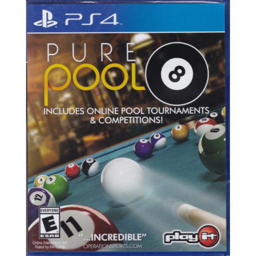 SHOPVILLE  Pure Pool (Ps4) I love it! My dad and I play for hours