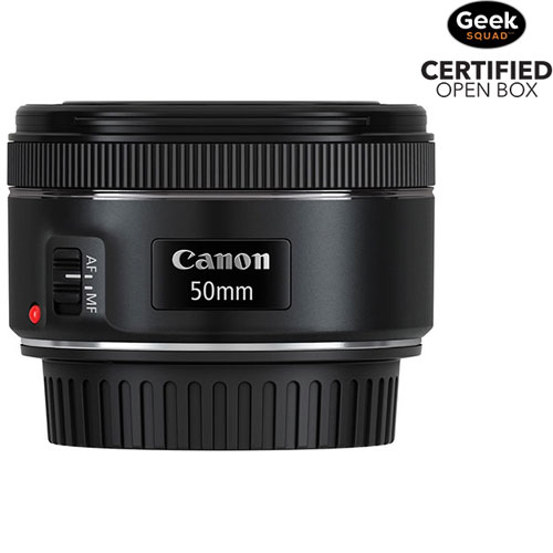 Open Box - Canon EF 50mm f/1.8 STM Lens | Best Buy Canada