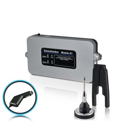 Smoothtalker Mobile X1 50db Extreme Power Dual-Band Wireless booster kit with 2" Antenna