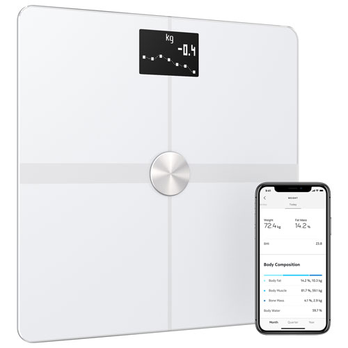 Withings Body+ Wi-Fi Body Composition & Smart Scale - White