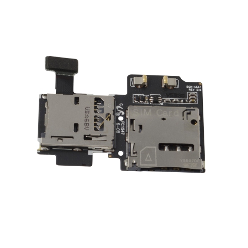 Samsung Galaxy S4 i337 i545 L720 M919 SIM Slot + Memory Card Holder Flex