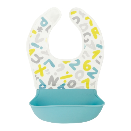 KUSHIES  Silisoft Bib - Numbers
