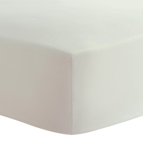 Kushies Organic Jersey Fitted Crib Sheet - Ecru