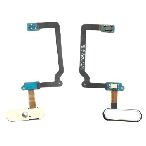 Home Button Flex Cable Replacement Part for Samsung Galaxy S5 - White