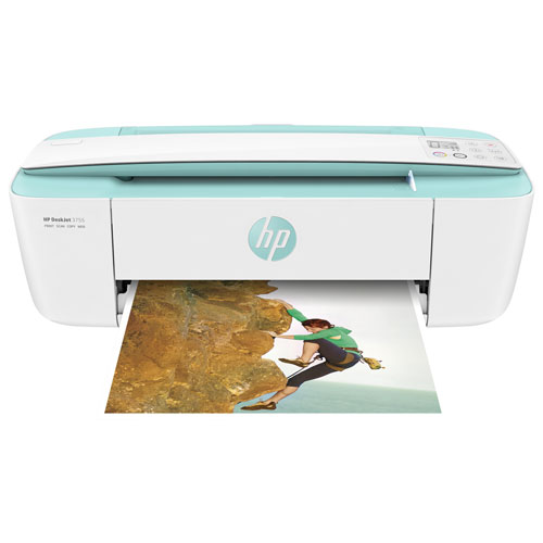 Imprimante à jet d'encre tout-en-un sans fil DeskJet 3755 de HP - Algues - Exclusivité Best Buy