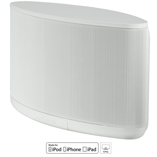 AXIOM AUDIO  Axiomair Portable Wireless Wifi Speaker - With Microphone Inputs And 9 Hour Battery In White