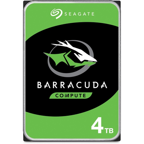 Seagate 4TB Barracuda SATA 6Gb/s 256MB Cache 3.5-Inch Internal Hard Drive Single Pack