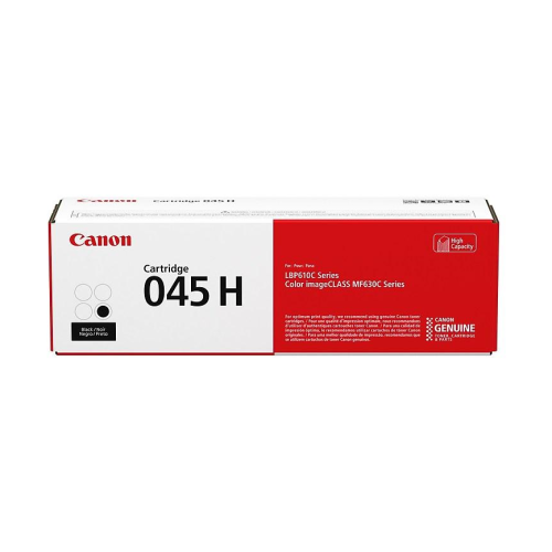 Canon 045H 1242C001 Black Original High Yield Toner Cartridge