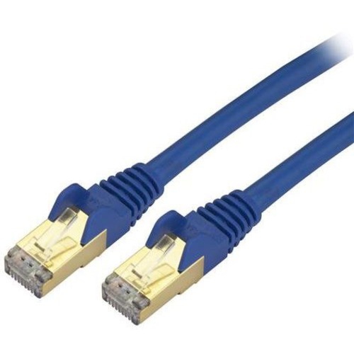 CABLE 5 FT BLUE CAT6A SHIELDED PATCH