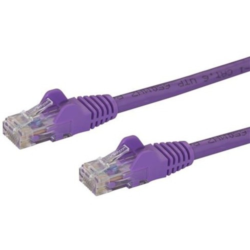 CABLE 20 FT PURPLE SNAGLESS CAT6 PATCH