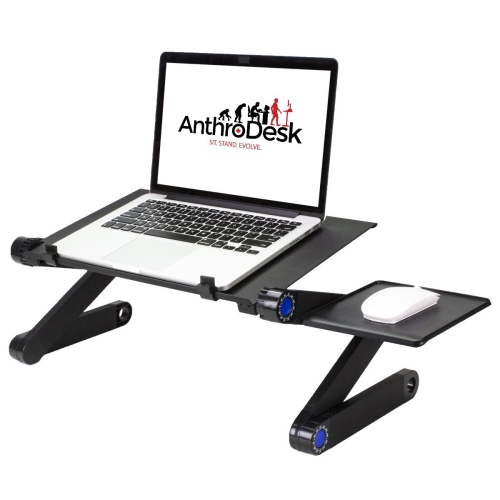 Anthrodesk Laptop Stand with Adjustable Folding Ergonomic