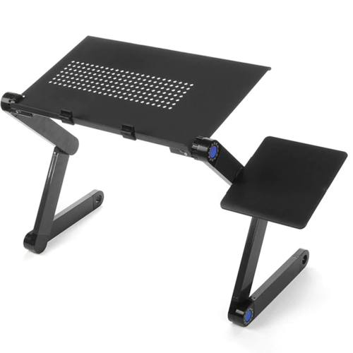 Anthrodesk Laptop Stand with Adjustable Folding Ergonomic Design Stand for Ultrabook, Netbook, or Tablet