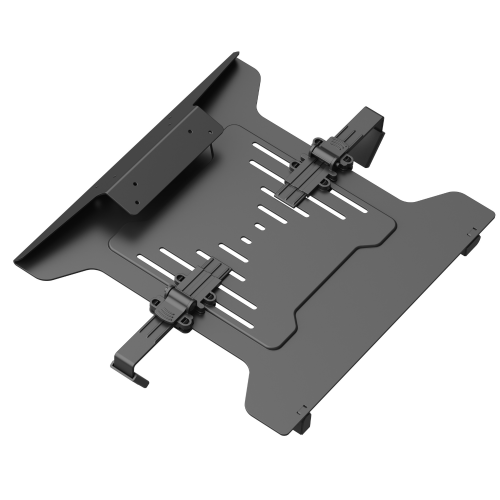 AnthroDesk Laptop / Notebook Desk Stand / Mount with Full Motion Adjustable Extension Arm with Tilt