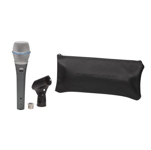 Shure Beta 87A Supercardioid Condenser Vocal Microphone | Best Buy