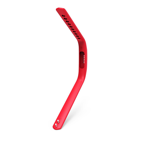 StrapsCo Silicone Replacement Strap for Fitbit Flex 2 in Red