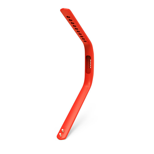StrapsCo Silicone Replacement Strap for Fitbit Flex 2 in Orange