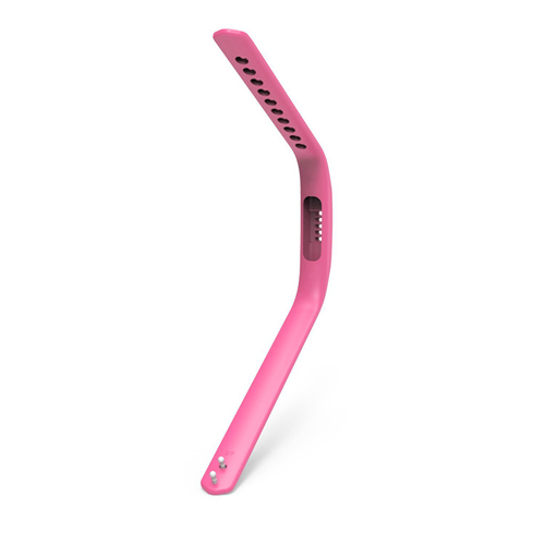StrapsCo Silicone Replacement Strap for Fitbit Flex 2 in Barbie Pink